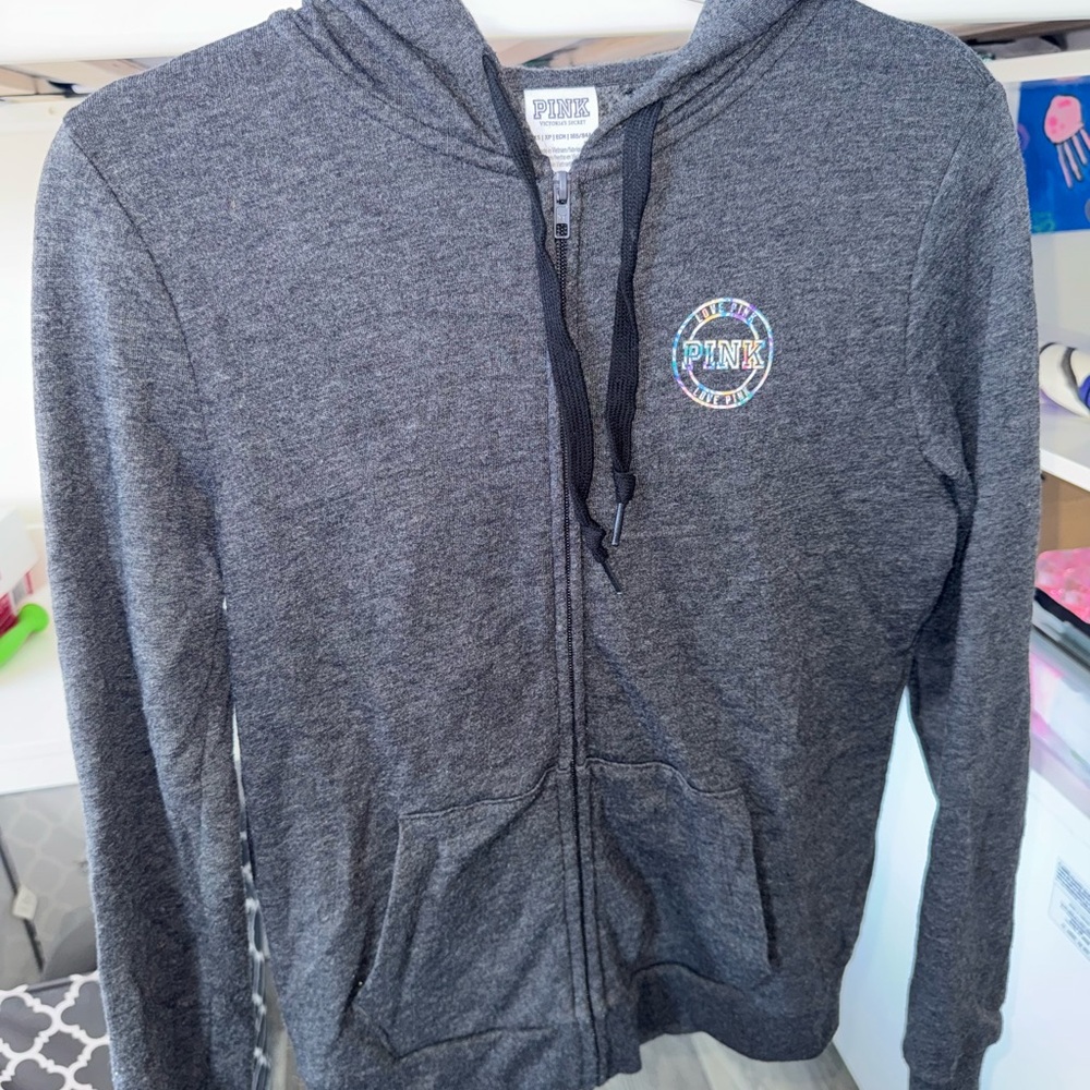 Victoria's Secret PINK Gray Hoodie